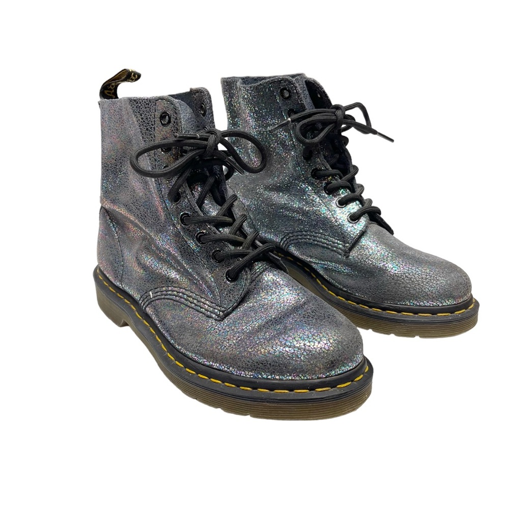Dr. Martens 1460 Pascal Iridescent Leather Boots Women’s